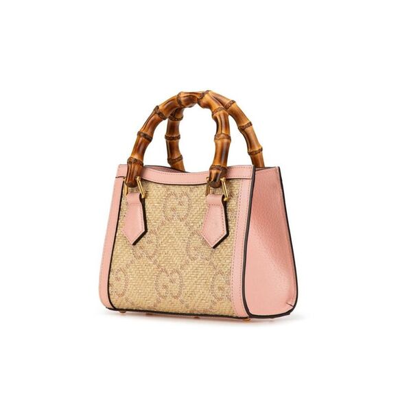 Pre Loved Gucci Diana Women Beige Handbags - Picture 2 of 8